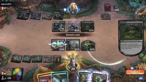Watch MTG Arena Video Replay - Gruul Midrange by utku VS Orzhov Midrange by Upacreek23 - Jump In