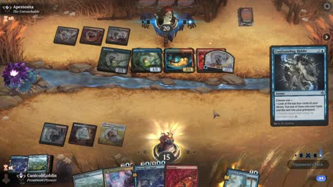 Watch MTG Arena Video Replay - Jeskai Midrange by CunicoliGoblin VS Temur Aggro by Apestosita - Alchemy Ranked