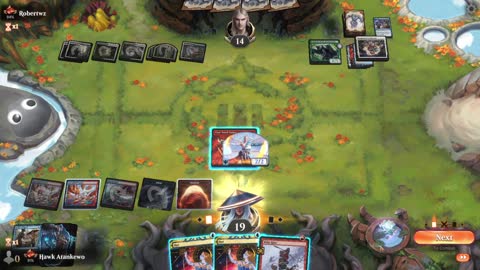 Watch MTG Arena Video Replay - Izzet Midrange by Hawk Atankewo VS WUBG Control by Robertwz - Standard Ranked