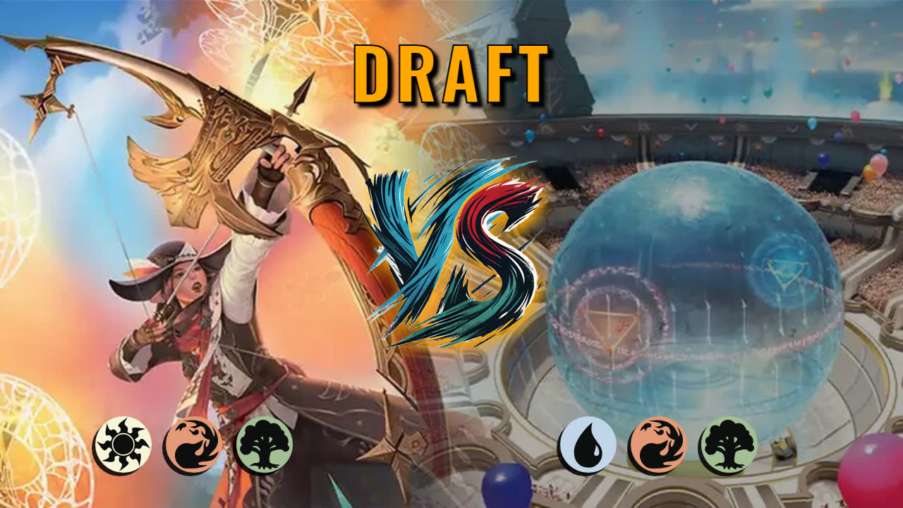 Watch MTG Arena Draft Video - Naya Midrange by Warped Concept VS Temur Aggro by HowlerPrime - b403f9