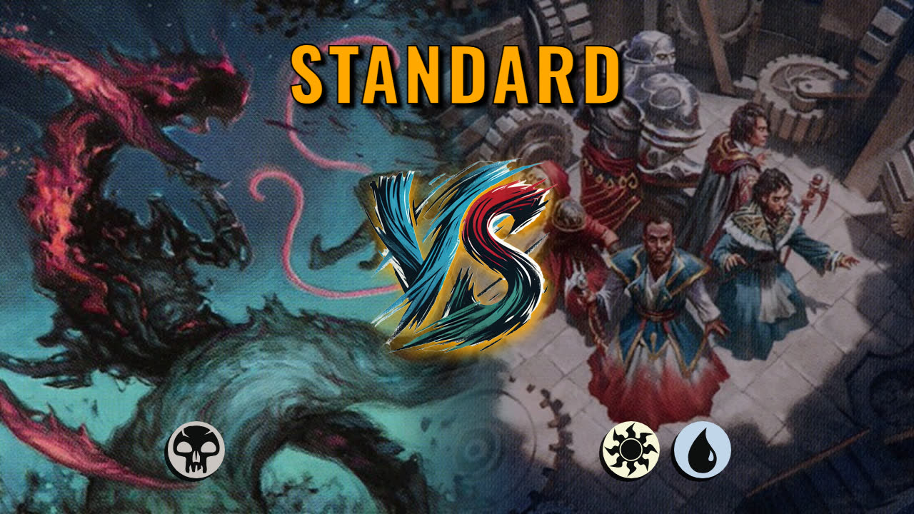 Watch MTG Arena Standard Video - Mono Black Aggro by Numbskull VS Azorius Midrange by shanks - 621c22