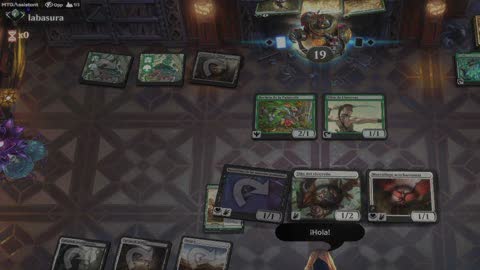 Watch MTG Arena Video Replay - Orzhov Aggro by molituselgran VS Mono Green Aggro by labasura - Standard Ranked