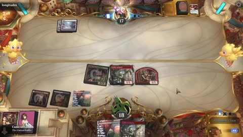 Watch MTG Arena Video Replay - Gruul Aggro by CunicoliGoblin VS Mono White Midrange by longitudes - Traditional Historic Play