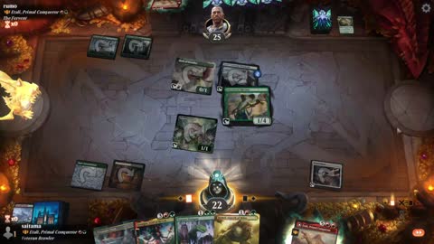 Watch MTG Arena Video Replay - Etali, Primal Conqueror // Etali, Primal Sickness by saitama VS Etali, Primal Conqueror // Etali, Primal Sickness by rumo - Historic Brawl