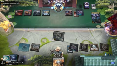 Watch MTG Arena Video Replay - Emry, Lurker of the Loch by saitama VS Nicol Bolas, Dragon-God by Arcis - Historic Brawl