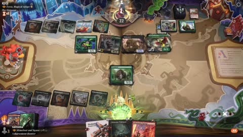 Watch MTG Arena Video Replay - Slimefoot and Squee by saitama VS Terra, Magical Adept by RJQJ - Historic Brawl