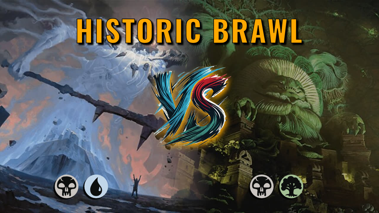 Watch MTG Arena Historic Brawl Video - The Ancient One by Warped Concept VS The Mycotyrant by The2011blackstar - bdf39b