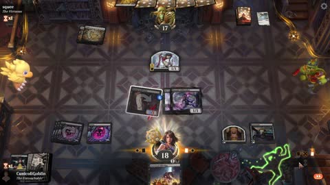 Watch MTG Arena Video Replay - Mono Black Aggro by CunicoliGoblin VS Mono White Aggro by squee - MWM Standard Pauper