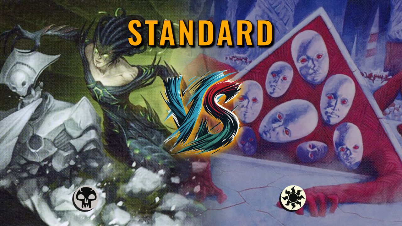 Watch MTG Arena Standard Video - Mono Black Aggro by CunicoliGoblin VS Mono White Aggro by squee - 163157