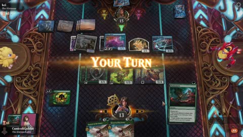 Watch MTG Arena Video Replay - Mono Green Midrange by CunicoliGoblin VS Azorius Aggro by kei - MWM Standard Pauper