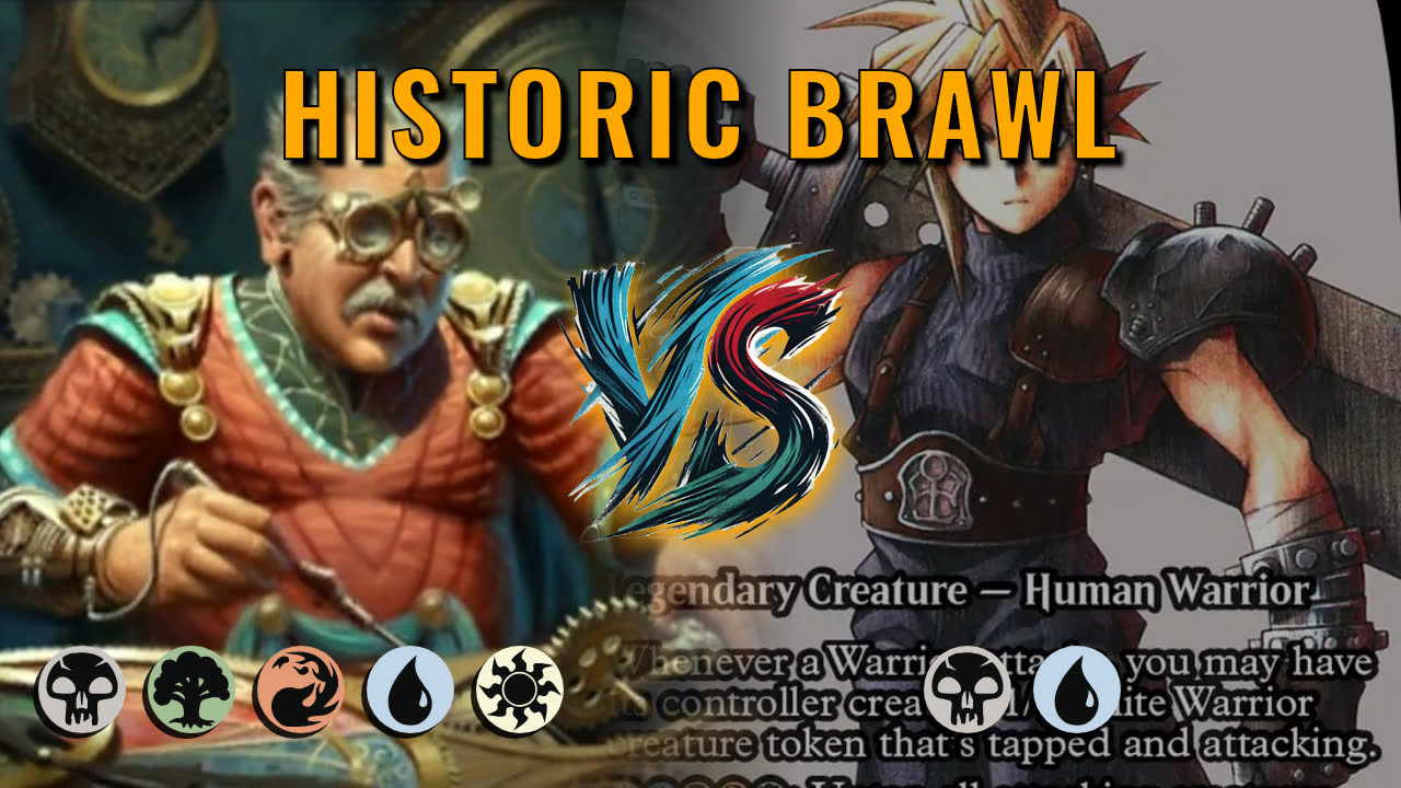 Watch MTG Arena Historic Brawl Video - Najeela, the Blade Blossom by saitama VS Rusko, Clockmaker by mixedbaka - 00b461