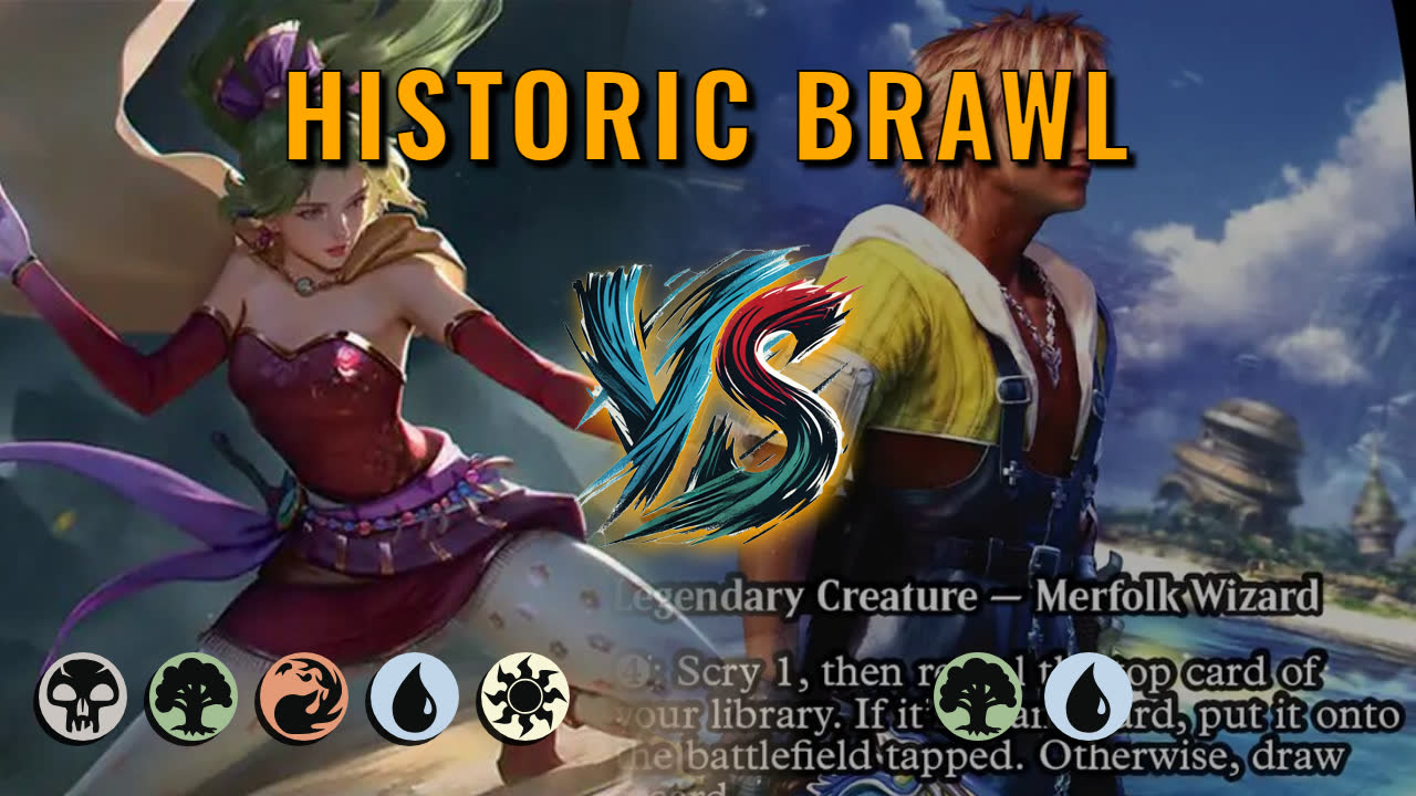 Watch MTG Arena Historic Brawl Video - Terra, Magical Adept by saitama VS Thrasios, Triton Hero by Kilz - a1317f