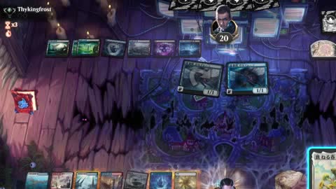 Watch MTG Arena Video Replay - Jeskai Control by Multikuneru VS Dimir Midrange by Thykingfrost - Traditional Standard Ranked