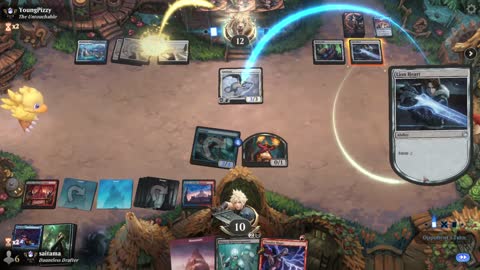 Watch MTG Arena Video Replay - Grixis Midrange by saitama VS Azorius Midrange by YoungPizzy - Premier Draft