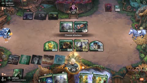 Watch MTG Arena Video Replay - Sultai Midrange by saitama VS Golgari Midrange by kuxhtwe - Premier Draft