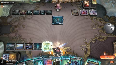 Watch MTG Arena Video Replay - The Ancient One by Warped Concept VS Muldrotha, the Gravetide by undyingshockwave - Historic Brawl