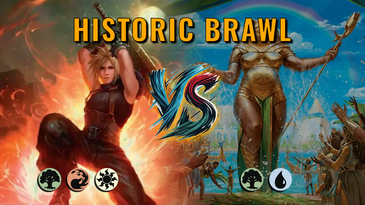 Watch MTG Arena Historic Brawl Video - Cloud, Ex SOLDIER by saitama VS Sab Sunen, Luxa Embodied by martenJ - 9873b6