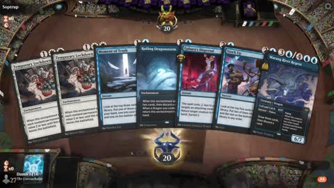 Watch MTG Arena Video Replay - Azorius Midrange by DamienF16 VS Jeskai Aggro by Soptrup - Standard Tournament Match