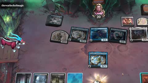 Watch MTG Arena Video Replay - Dimir Midrange by HamHocks42 VS Azorius Aggro by thewarlockofmagic - Historic Challenge Match