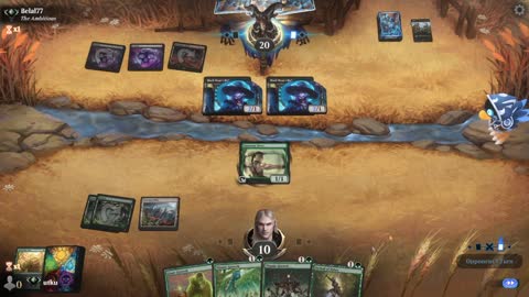 Watch MTG Arena Video Replay - Mono Green Aggro by utku VS Rakdos Aggro by Belal77 - Standard Ranked