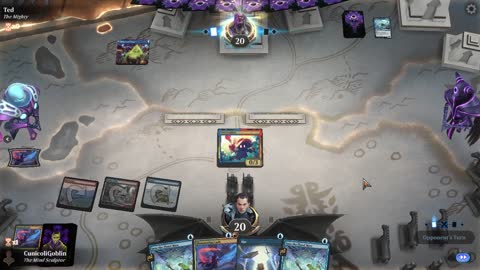 Watch MTG Arena Video Replay - Izzet Control by CunicoliGoblin VS Simic Midrange by Ted - Alchemy Event