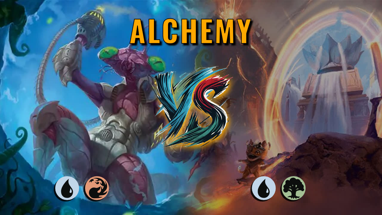 Watch MTG Arena Alchemy Video - Izzet Control by CunicoliGoblin VS Simic Midrange by Ted - d712f6