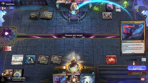 Watch MTG Arena Video Replay - Izzet Control by CunicoliGoblin VS Boros Midrange by danielsan - Alchemy Ranked
