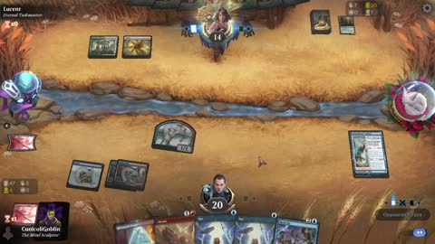 Watch MTG Arena Video Replay - Izzet Control by CunicoliGoblin VS Selesnya Midrange by Lucent - Alchemy Play