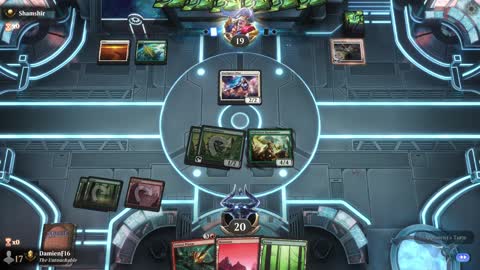 Watch MTG Arena Video Replay - Gruul Midrange by DamienF16 VS Selesnya Aggro by Shamshir - Premier Draft