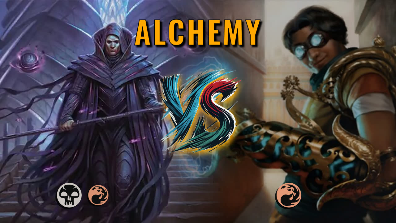 Watch MTG Arena Alchemy Video - Mono Black Aggro by CunicoliGoblin VS Mono Red Aggro by ユースK - f842df