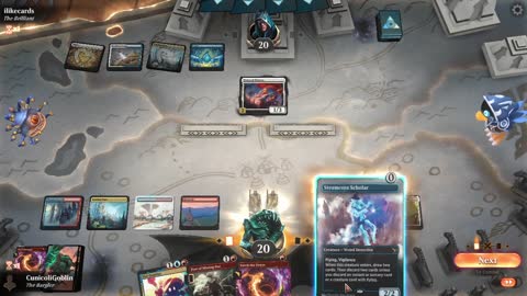 Watch MTG Arena Video Replay - Temur Cauldron by CunicoliGoblin VS Azorius Midrange by ilikecards - Standard Play