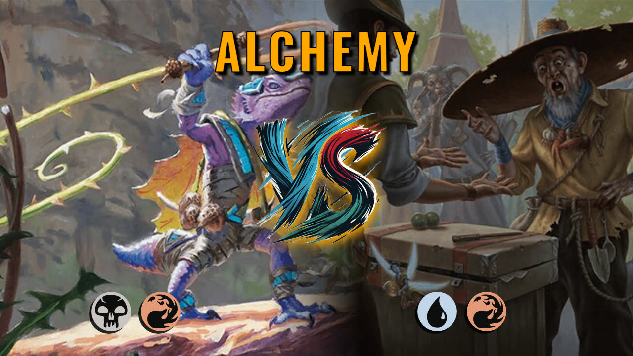 Watch MTG Arena Alchemy Video - Rakdos Aggro by CunicoliGoblin VS Izzet Aggro by cloe - da5f3b
