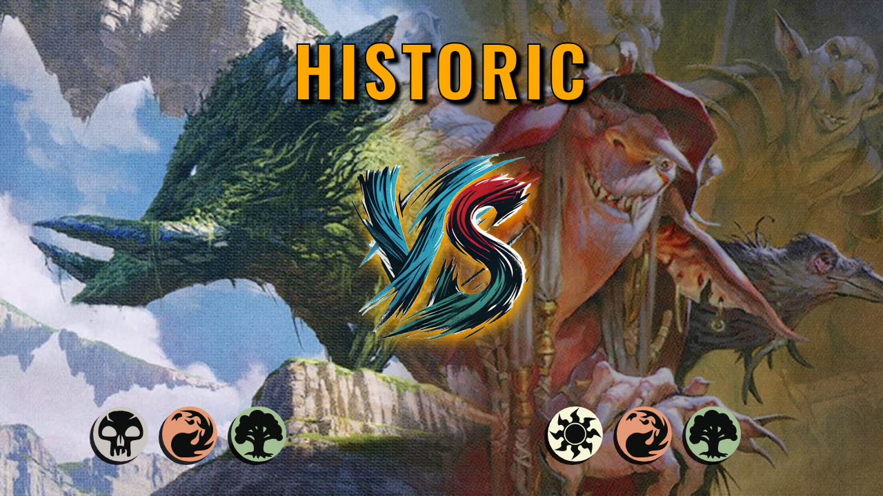 Watch MTG Arena Historic Video - Jund Aggro by CunicoliGoblin VS Naya Midrange by Rafles - c0c19f