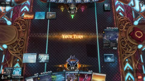 Watch MTG Arena Video Replay - Azorius Midrange by DamienF16 VS Azorius Control by Max - Standard Traditional Ranked