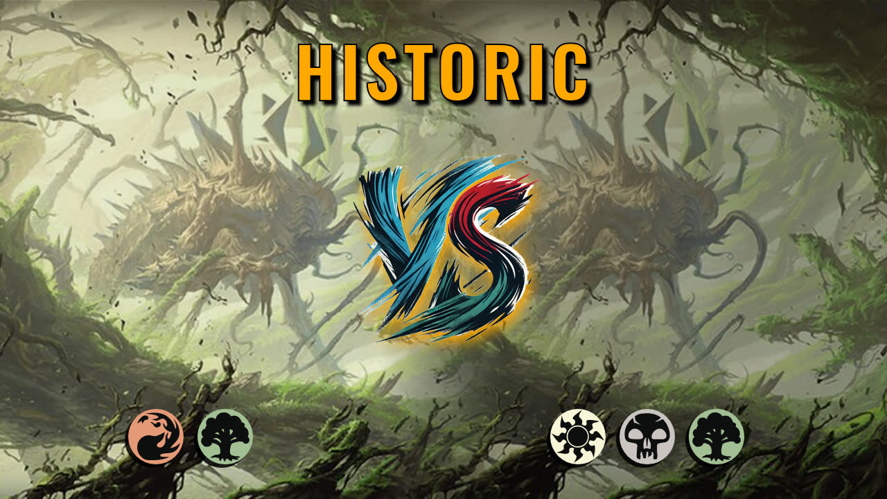 Watch MTG Arena Historic Video - Gruul Midrange by CunicoliGoblin VS Abzan Midrange by Y_Uran - 10041c
