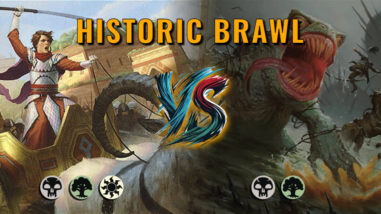 Watch MTG Arena Historic Brawl Video - Anafenza, the Foremost by saitama VS The Gitrog, Ravenous Ride by divejunkie - 1f9946