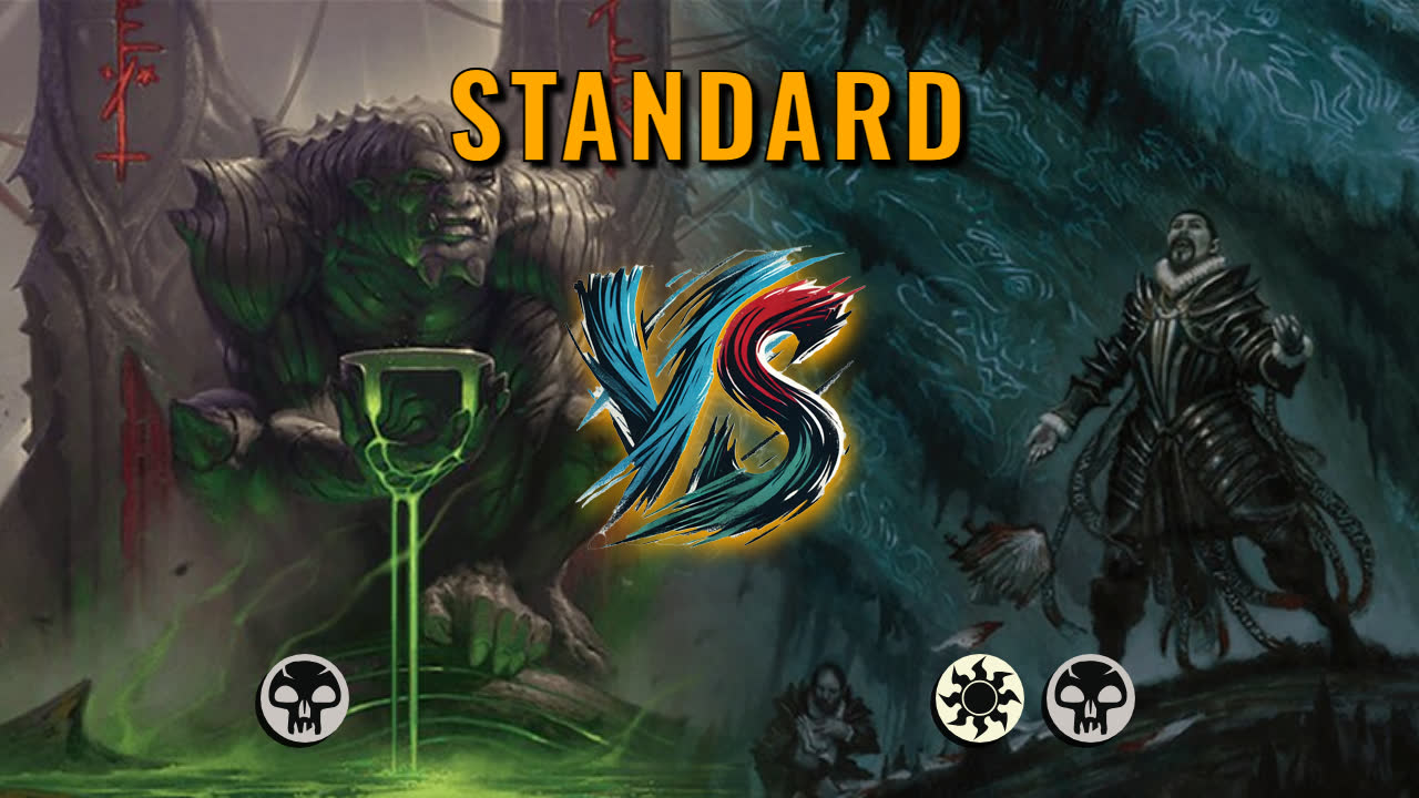 Watch MTG Arena Standard Video - Mono Black Midrange by Numbskull VS Orzhov Midrange by blake0392 - 7928ed