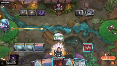 Watch MTG Arena Video Replay - Izzet Control by CunicoliGoblin VS Esper Aggro by oslodangles - Alchemy Event