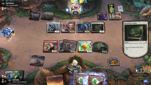 Watch MTG Arena Video Replay - Boros Aggro by saitama VS Orzhov Aggro by Barthaus - Premier Draft