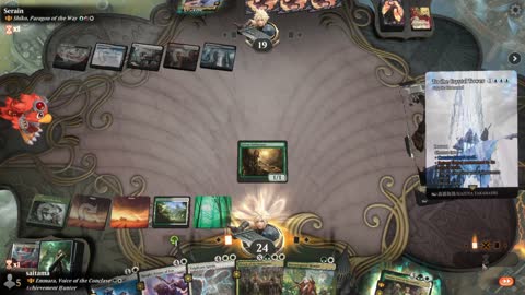 Watch MTG Arena Video Replay - Emmara, Voice of the Conclave by saitama VS Shiko, Paragon of the Way by Serain - Historic Brawl