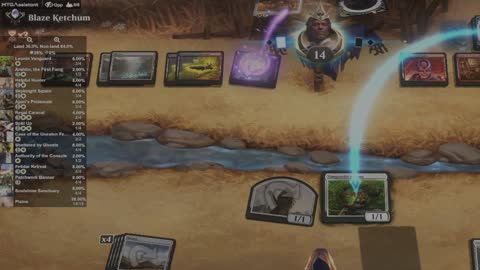 Watch MTG Arena Video Replay - Mono White Aggro by molituselgran VS Rakdos Midrange by Blaze Ketchum - Standard Ranked