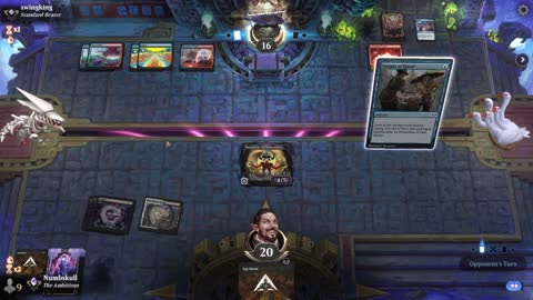 Watch MTG Arena Video Replay - Orzhov Midrange by Numbskull VS Izzet Aggro by swingking - Traditional Standard Ranked