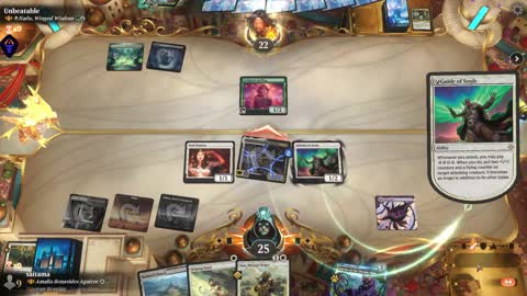 Watch MTG Arena Video Replay - Amalia Benavides Aguirre by saitama VS A-Nadu, Winged Wisdom by Unbeatable - Historic Brawl