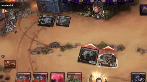 Watch MTG Arena Video Replay - Rakdos Midrange by Yhwach VS Azorius Midrange by menico94 - Standard Event