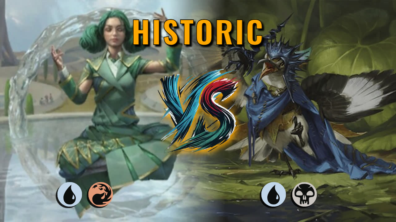 Watch MTG Arena Historic Video - Izzet Aggro by Multikuneru VS Dimir Midrange by Leith - 9d817b