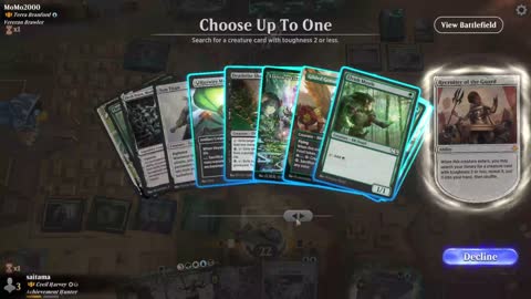 Watch MTG Arena Video Replay - Thrasios, Triton Hero by saitama VS Urza, Lord High Artificer by MoMo2000 - Historic Brawl