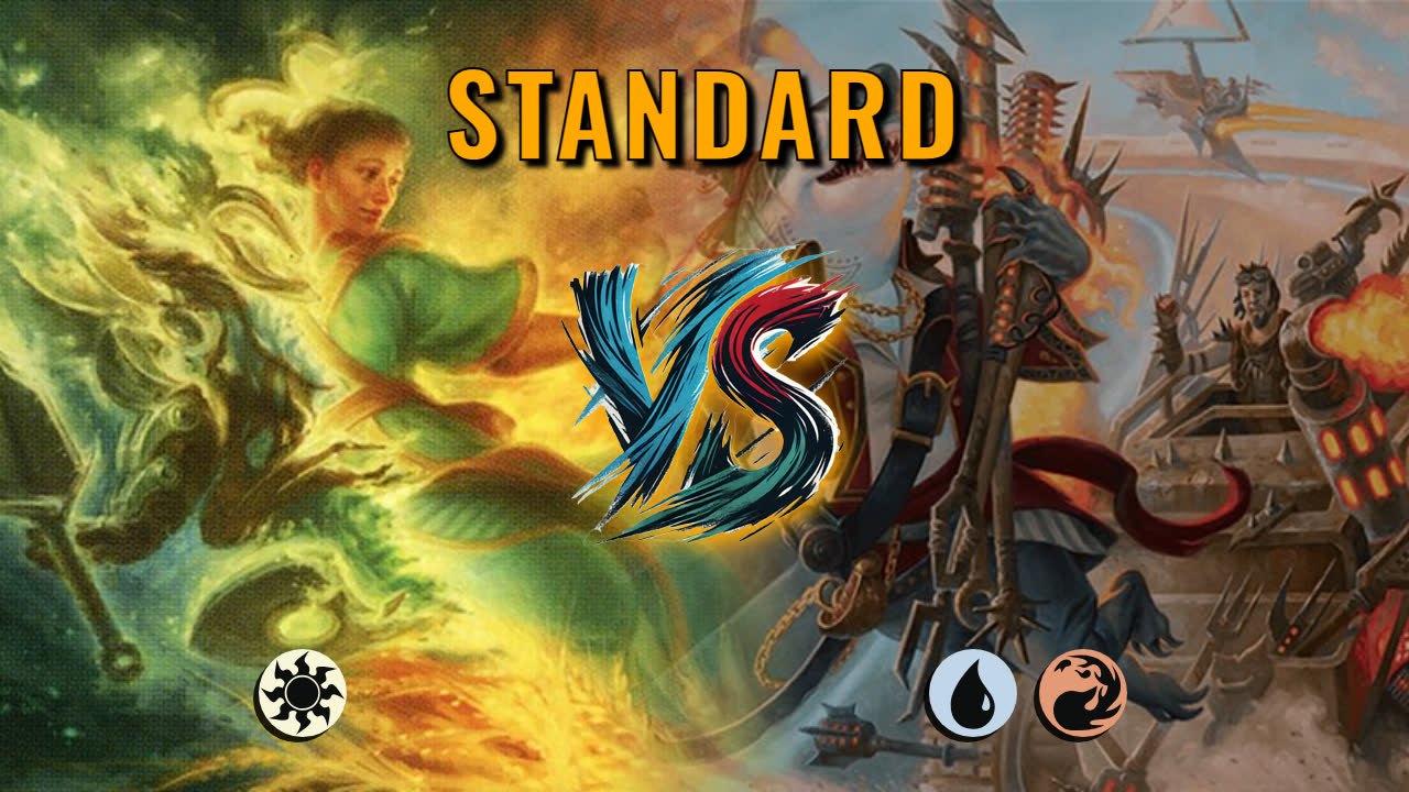 Watch MTG Arena Standard Video - Mono White Control by DamienF16 VS Izzet Aggro by fquadro - 47ab67