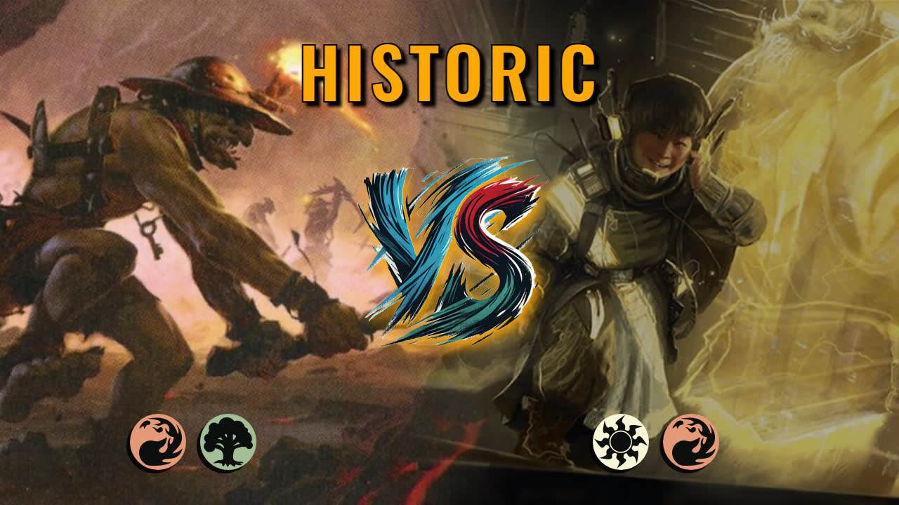 Watch MTG Arena Historic Video - Gruul Aggro by CunicoliGoblin VS Boros Aggro by Jigfrog - c22872