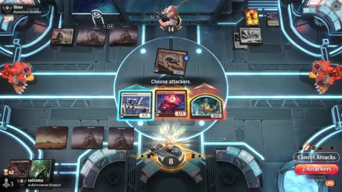 Watch MTG Arena Video Replay - Boros Midrange by saitama VS Boros Midrange by Bino - Premier Draft
