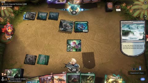 Watch MTG Arena Video Replay - Domri, Anarch of Bolas by saitama VS Derevi, Empyrial Tactician by ADR - Historic Brawl